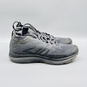 Salomon Shoes Womens 6.5 Gray Mesh Vibe Road Running Athletic Gym Sneakers